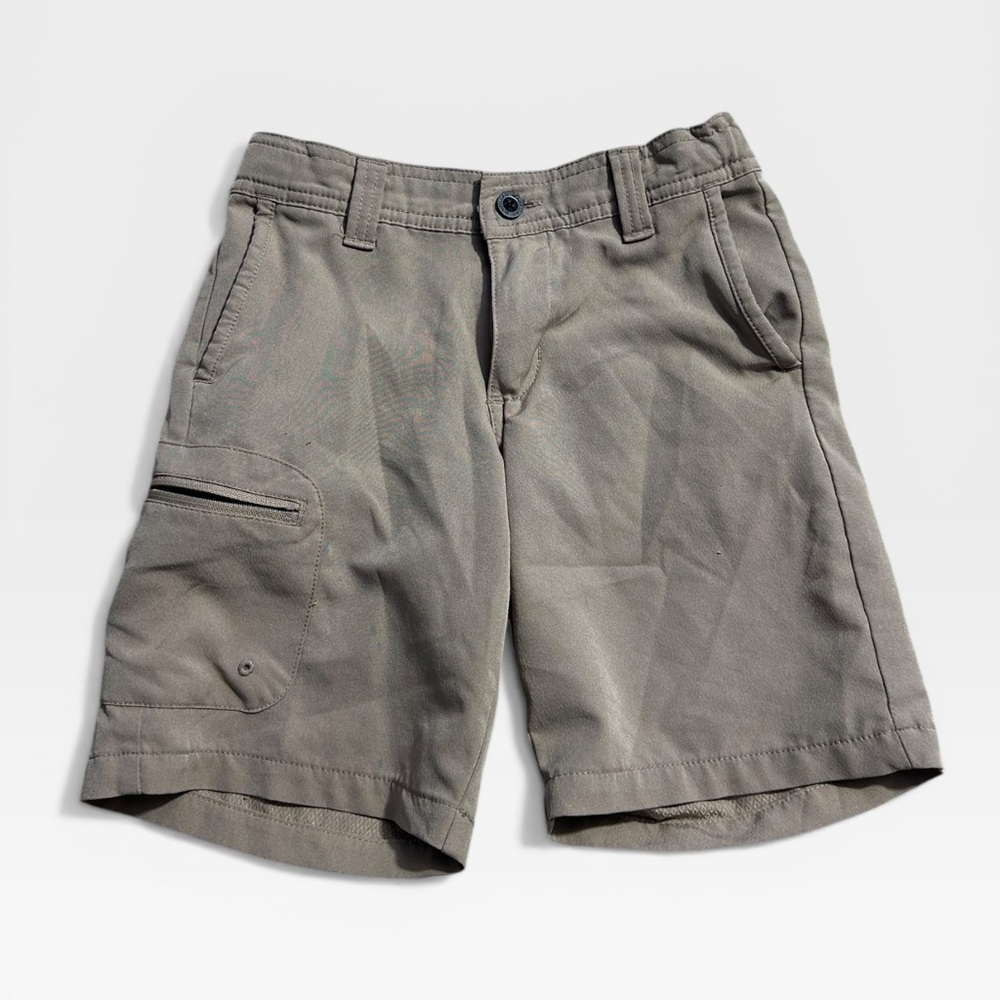 5 for $25🔥Magellan Tan Adjustable Waist Swim Trunks Boys Size 6
